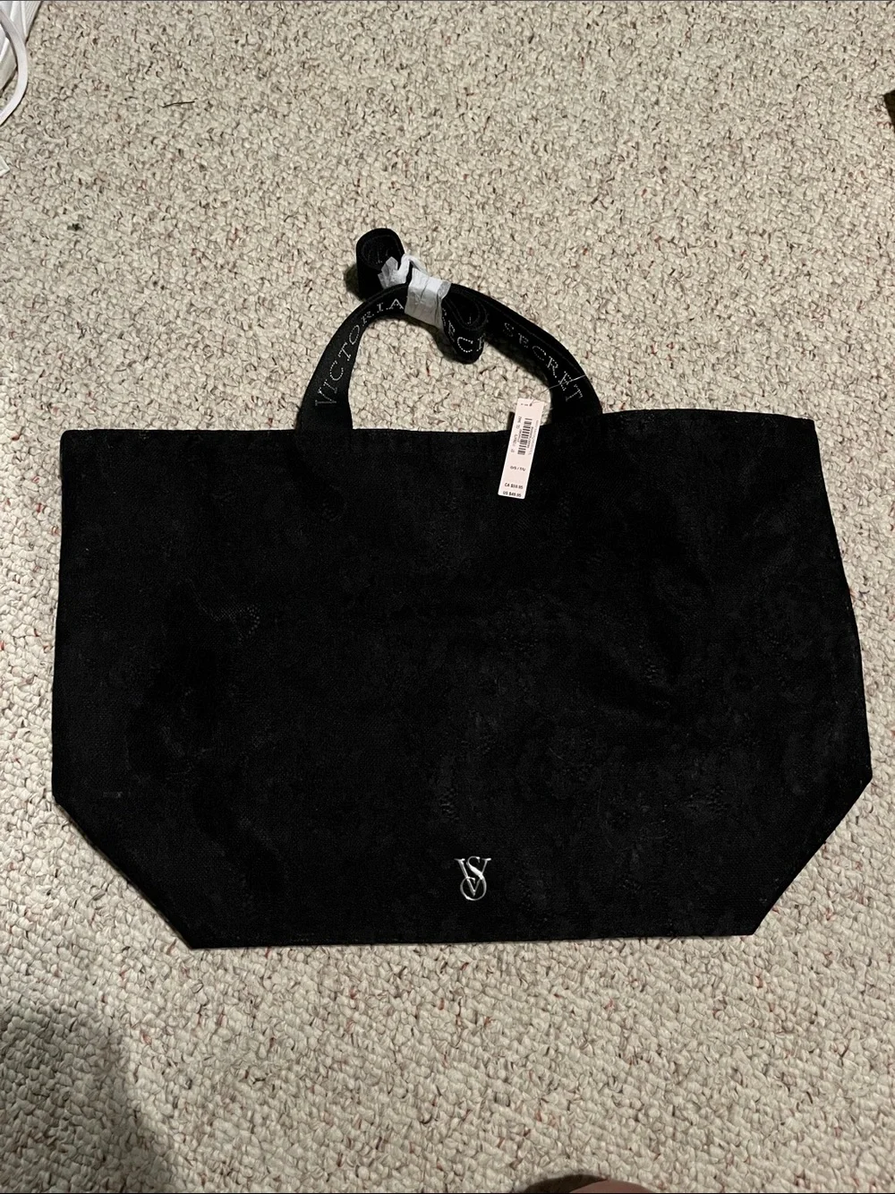 NWT Victoria’s Secret Lace Tote Bag